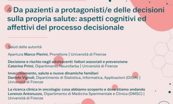 Da pazienti a protagonisti/e delle decisioni sulla propria salute: aspetti cognitivi ed affettivi del processo decisionale.