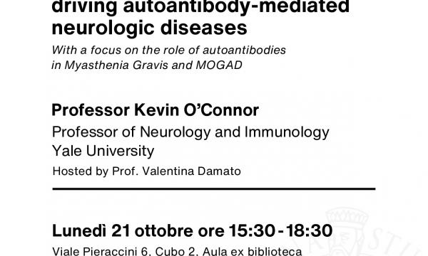 Seminario del Professor Kevin O’Connor